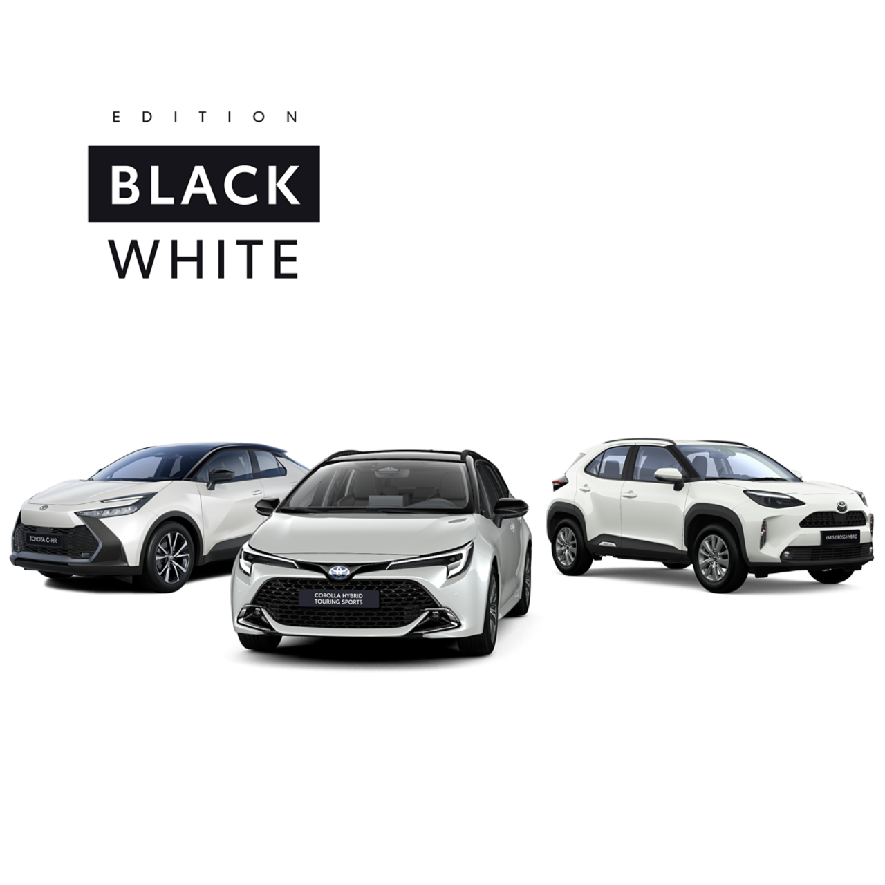 Toyota Black & White Angebote mit verschiedenen Modellen